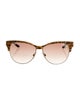 Roberto Cavalli Cat-Eye Gradient Sunglasses