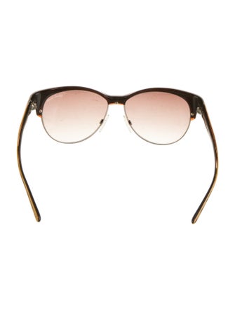 Roberto Cavalli Cat-Eye Gradient Sunglasses