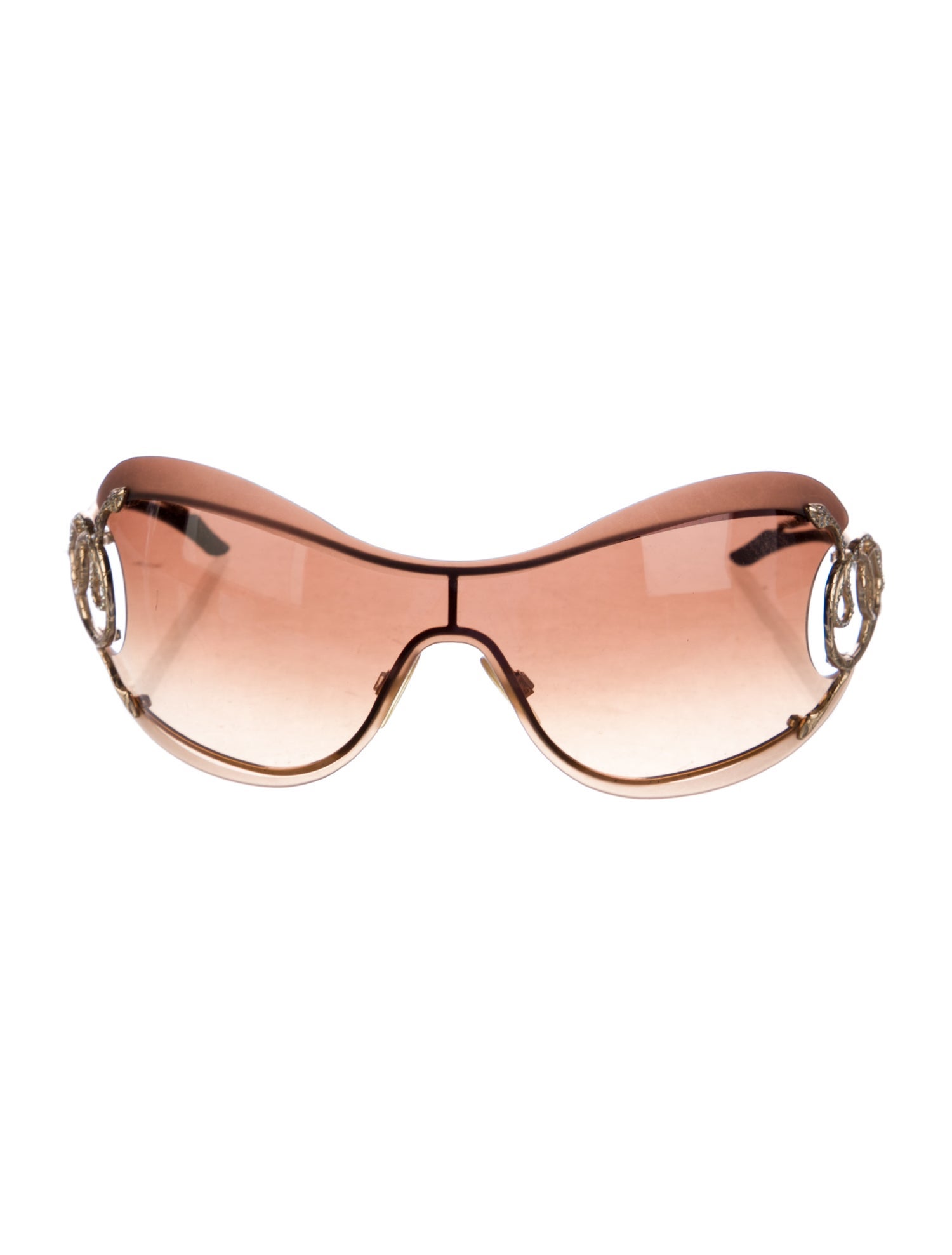 Roberto Cavalli Shield Gradient Sunglasses