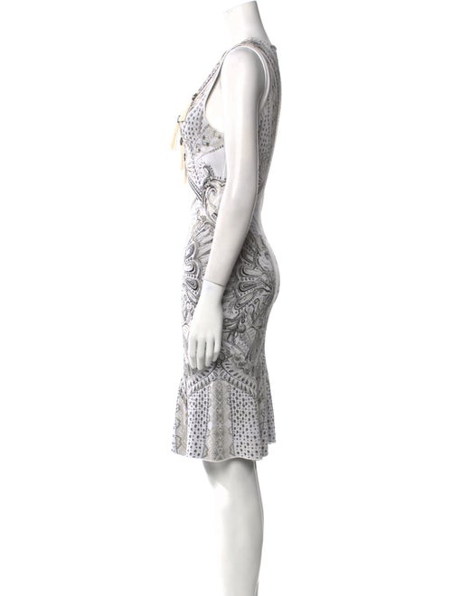 Roberto Cavalli Printed Knee-Length Dress