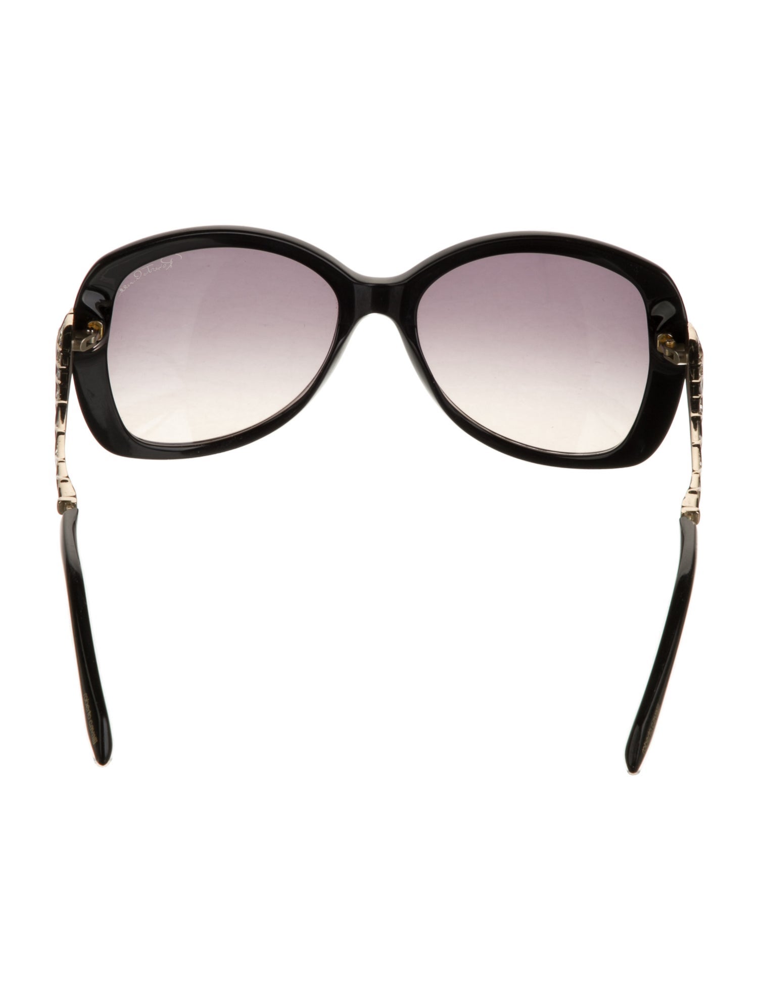 Roberto Cavalli Oversize Gradient Sunglasses