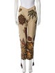 Roberto Cavalli Silk Straight Leg Pants
