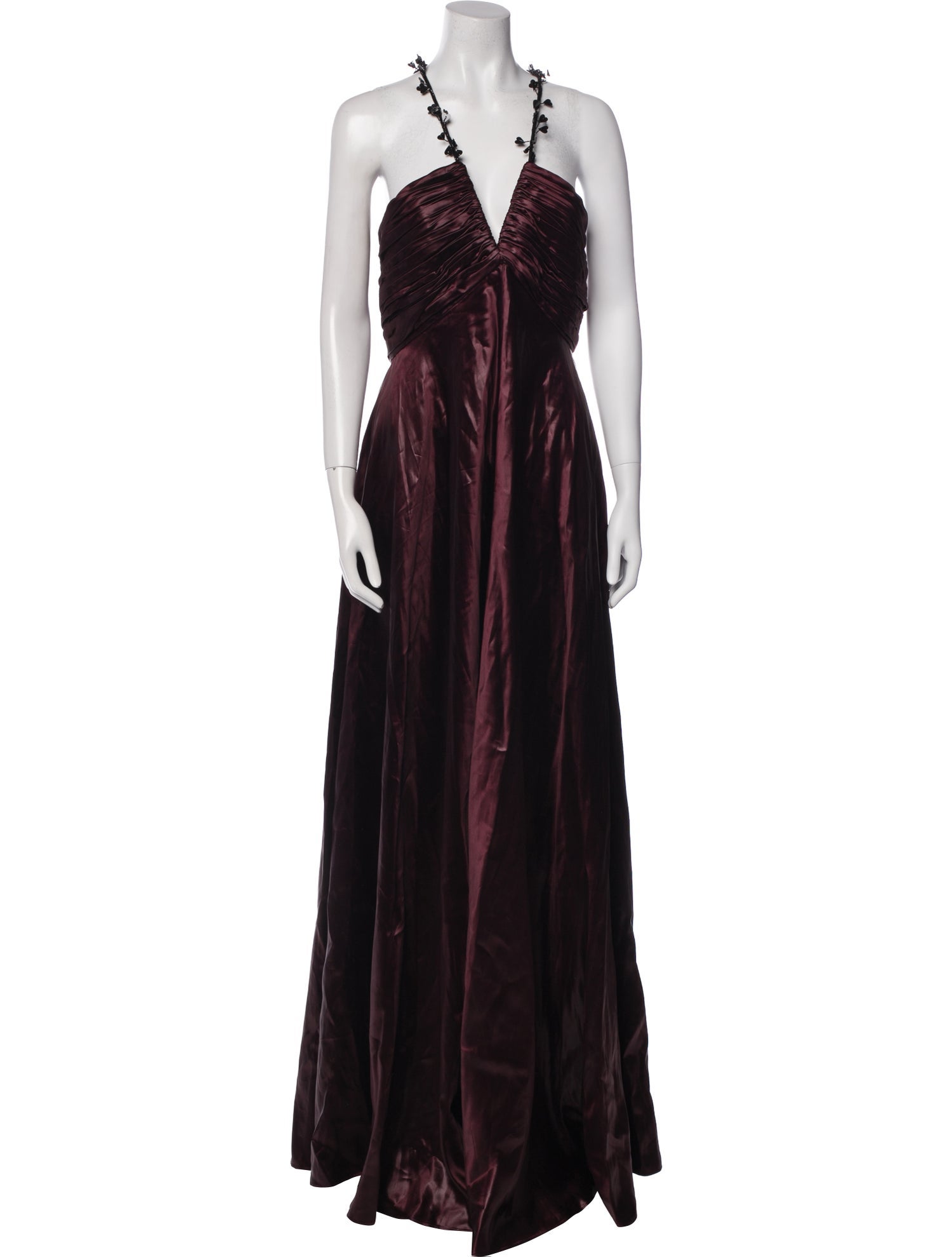 Roberto Cavalli Halterneck Long Dress w/ Tags