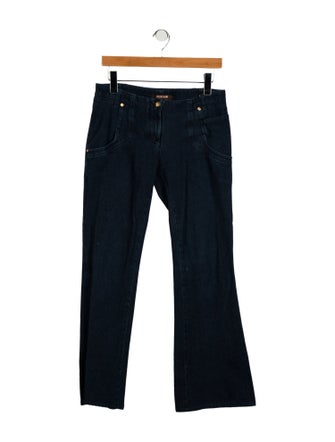 Roberto Cavalli Mid-Rise Wide Leg Jeans