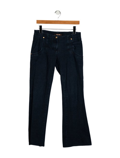 Roberto Cavalli Mid-Rise Wide Leg Jeans