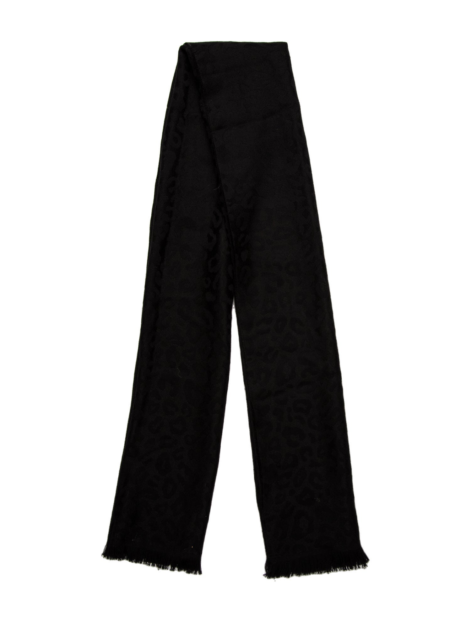 Roberto Cavalli Wool Printed Scarf