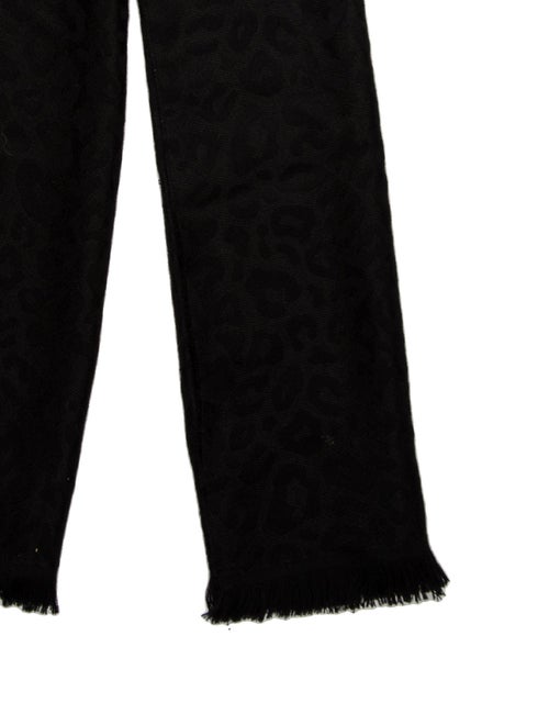 Roberto Cavalli Wool Printed Scarf