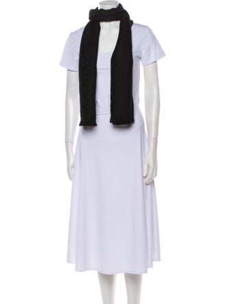 Roberto Cavalli Wool Printed Scarf