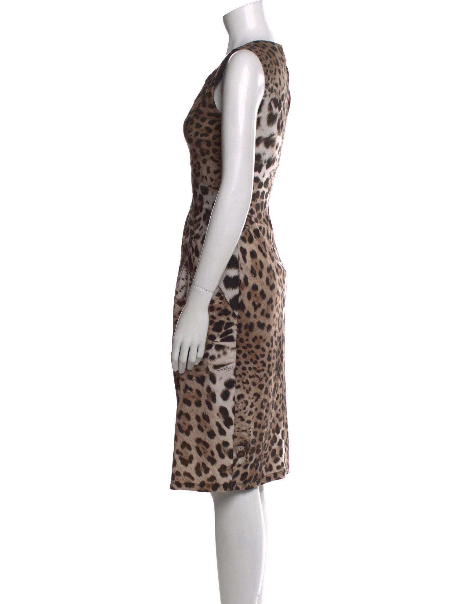 Roberto Cavalli Nylon Knee-Length Dress w/ Tags