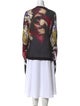 Roberto Cavalli Silk Floral Print Tunic