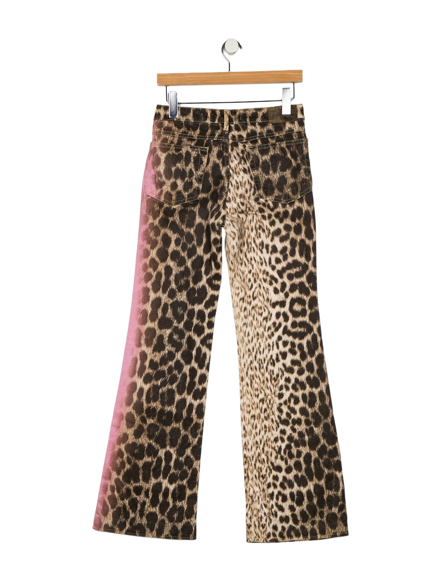 Just Cavalli Mid-Rise Wide Leg Jeans
