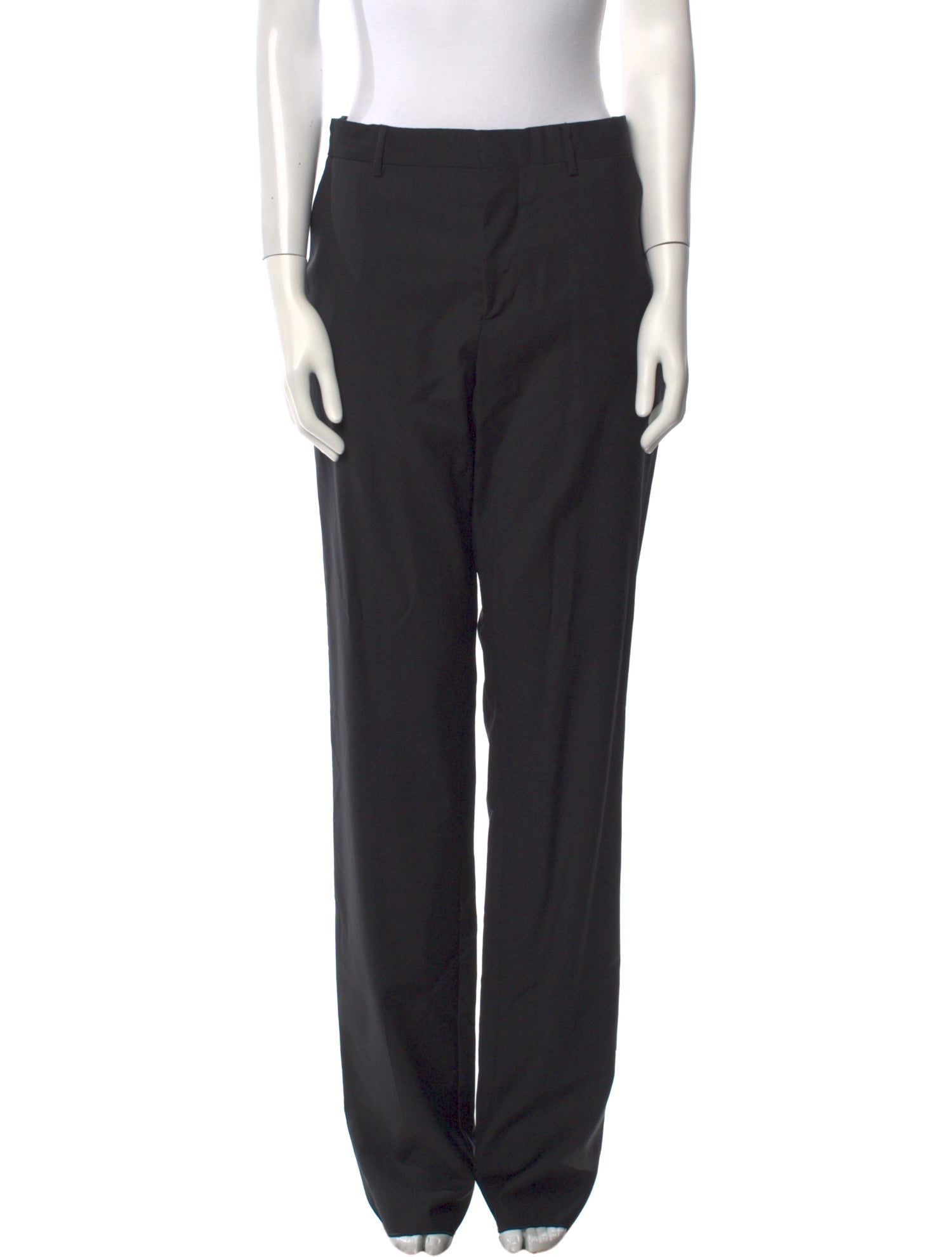 Roberto Cavalli Virgin Wool Straight Leg Pants w/ Tags