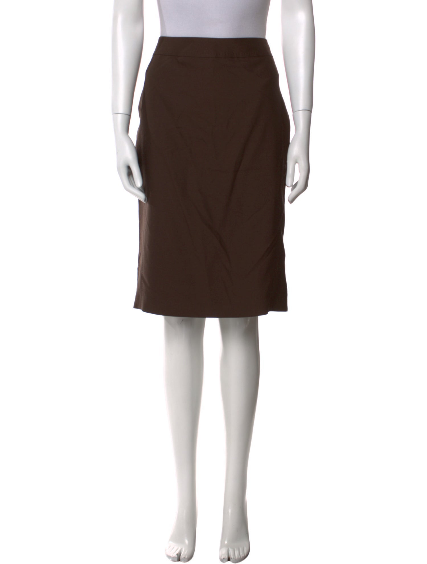 Roberto Cavalli Wool Knee-Length Skirt