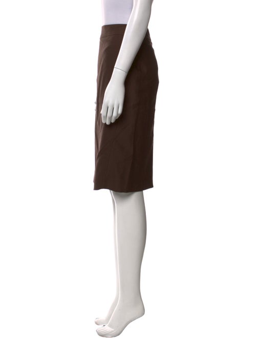 Roberto Cavalli Wool Knee-Length Skirt