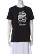 Roberto Cavalli Graphic Print Crew Neck T-Shirt