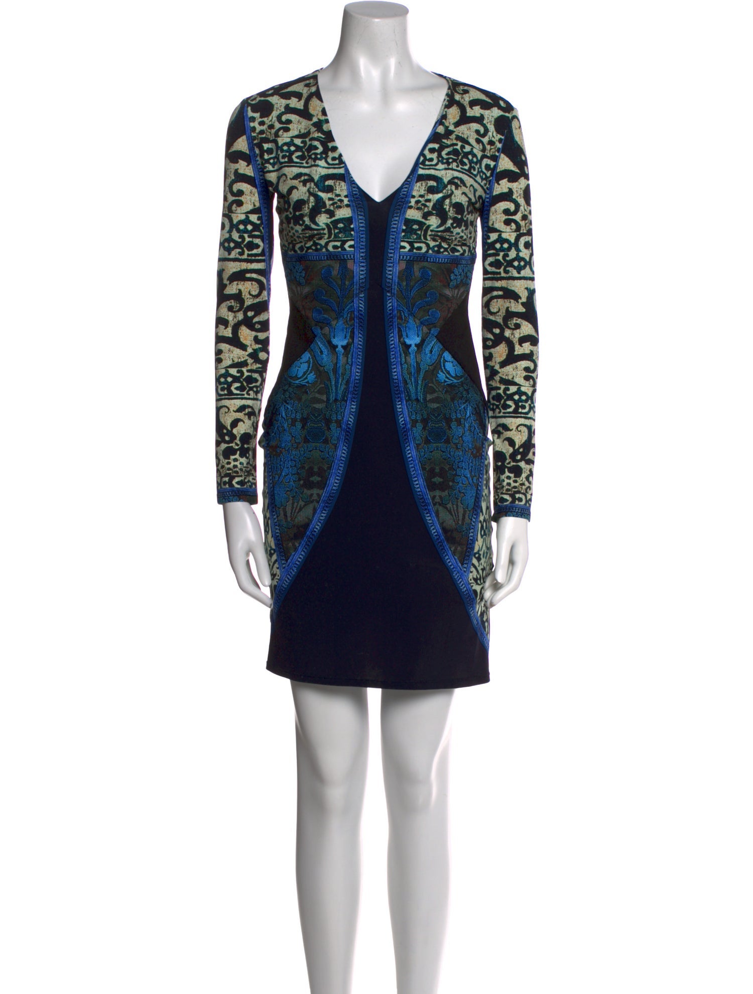 Roberto Cavalli Printed Mini Dress