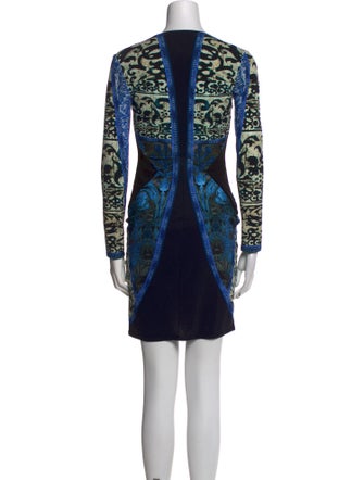 Roberto Cavalli Printed Mini Dress