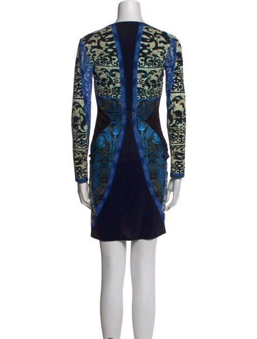 Roberto Cavalli Printed Mini Dress