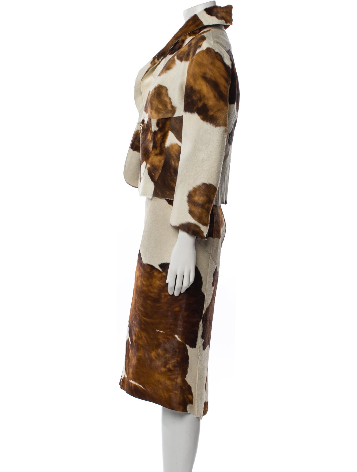 Roberto Cavalli Vintage 2000 Skirt Set