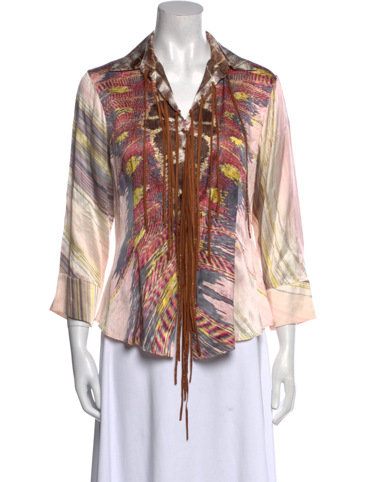 Roberto Cavalli Vintage 2004 Button-Up Top