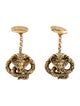 Roberto Cavalli Crystal Snake Cufflinks