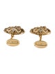 Roberto Cavalli Crystal Snake Cufflinks