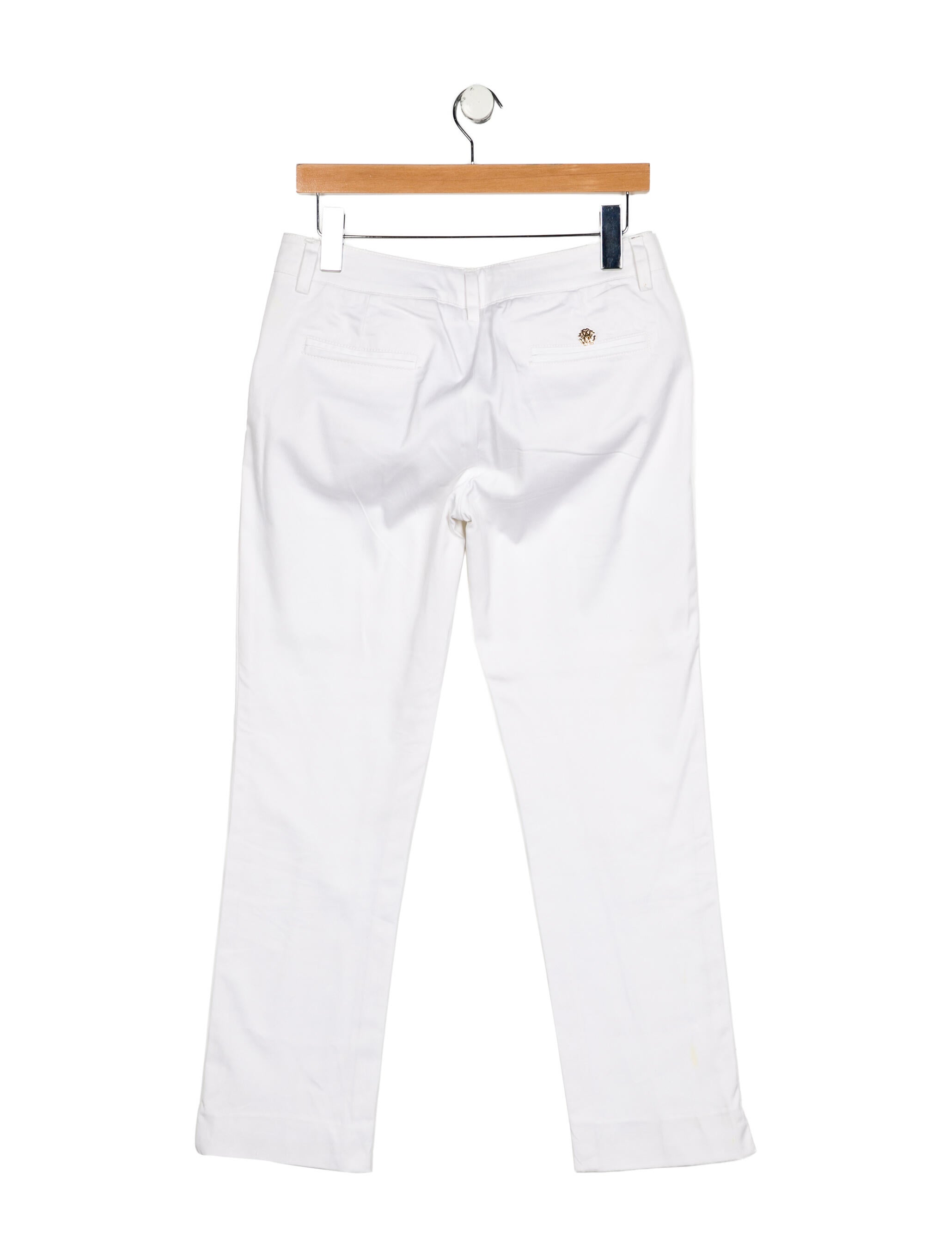 Roberto Cavalli Mid-Rise Straight Leg Jeans