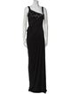 Roberto Cavalli One-Shoulder Long Dress