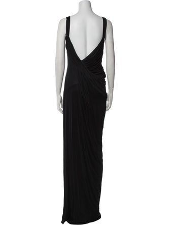 Roberto Cavalli One-Shoulder Long Dress