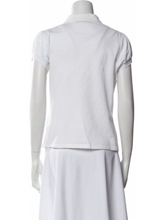 Roberto Cavalli Mock Neck Short Sleeve Polo