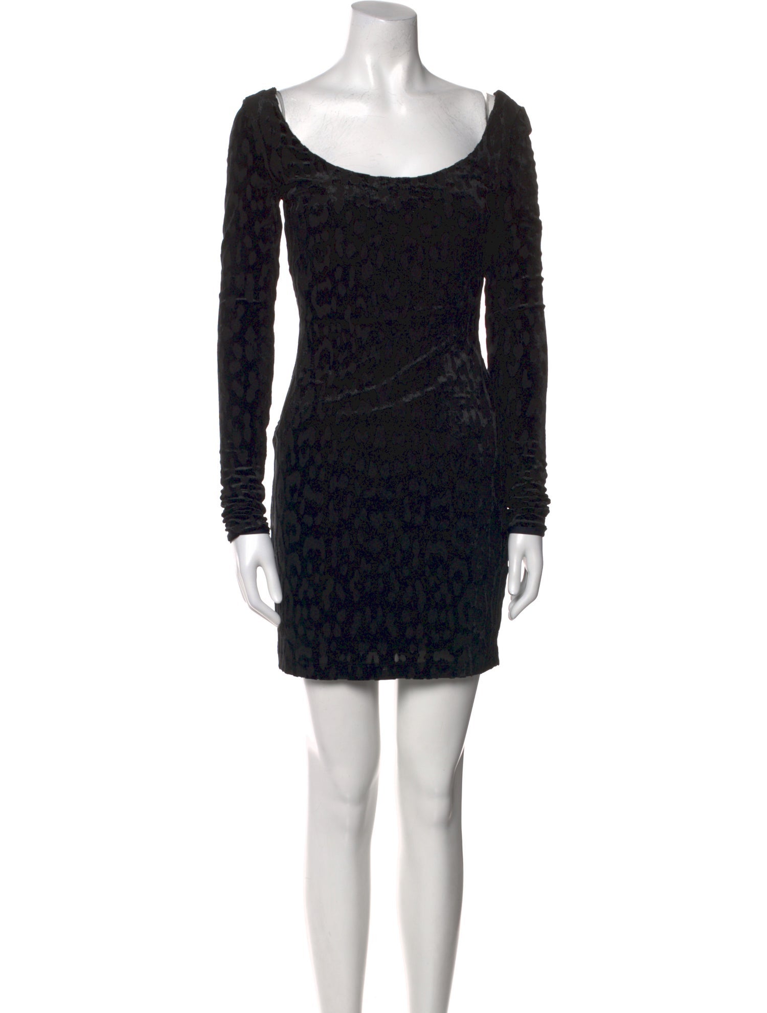 Roberto Cavalli Scoop Neck Mini Dress w/ Tags