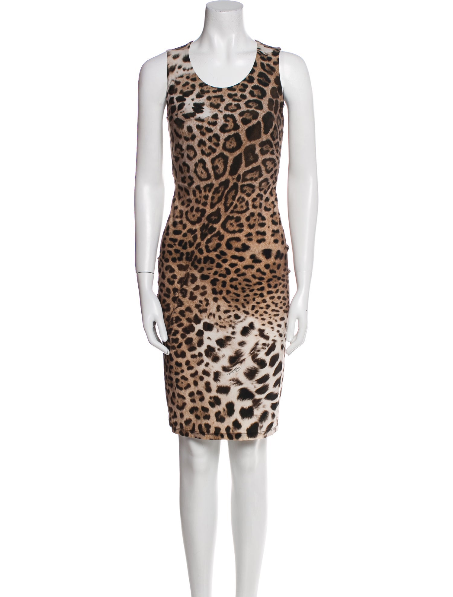 Roberto Cavalli Nylon Knee-Length Dress w/ Tags