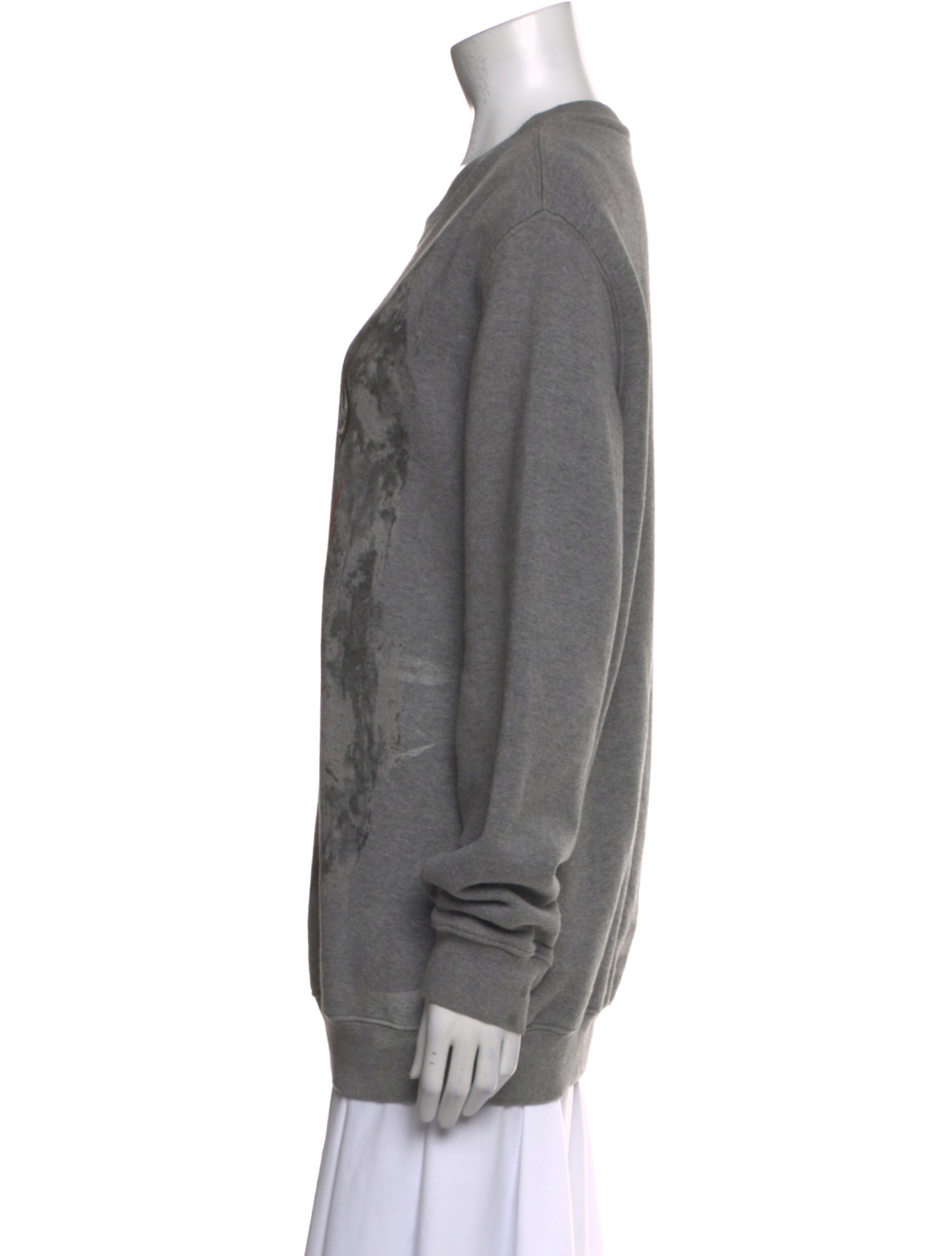 Roberto Cavalli Graphic Print Crew Neck Sweatshirt