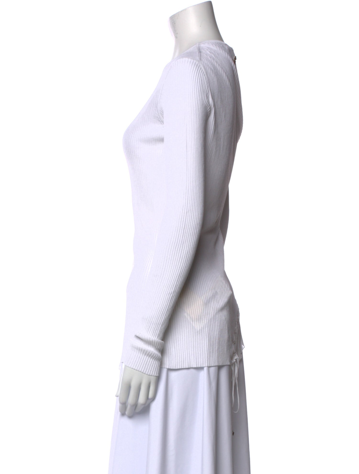 Roberto Cavalli Crew Neck Long Sleeve Top