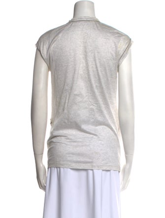 Roberto Cavalli Scoop Neck Short Sleeve T-Shirt