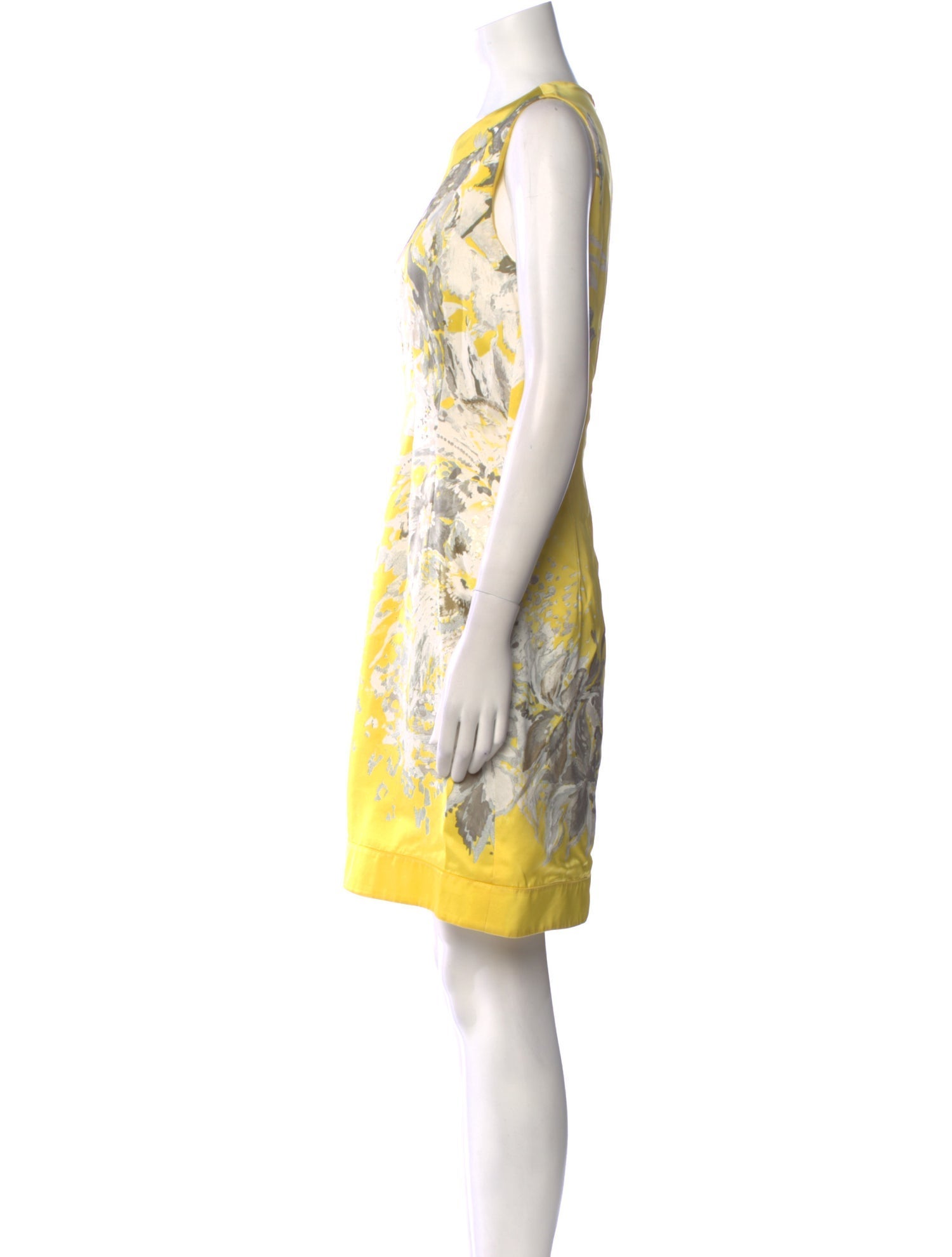 Roberto Cavalli Printed Knee-Length Dress
