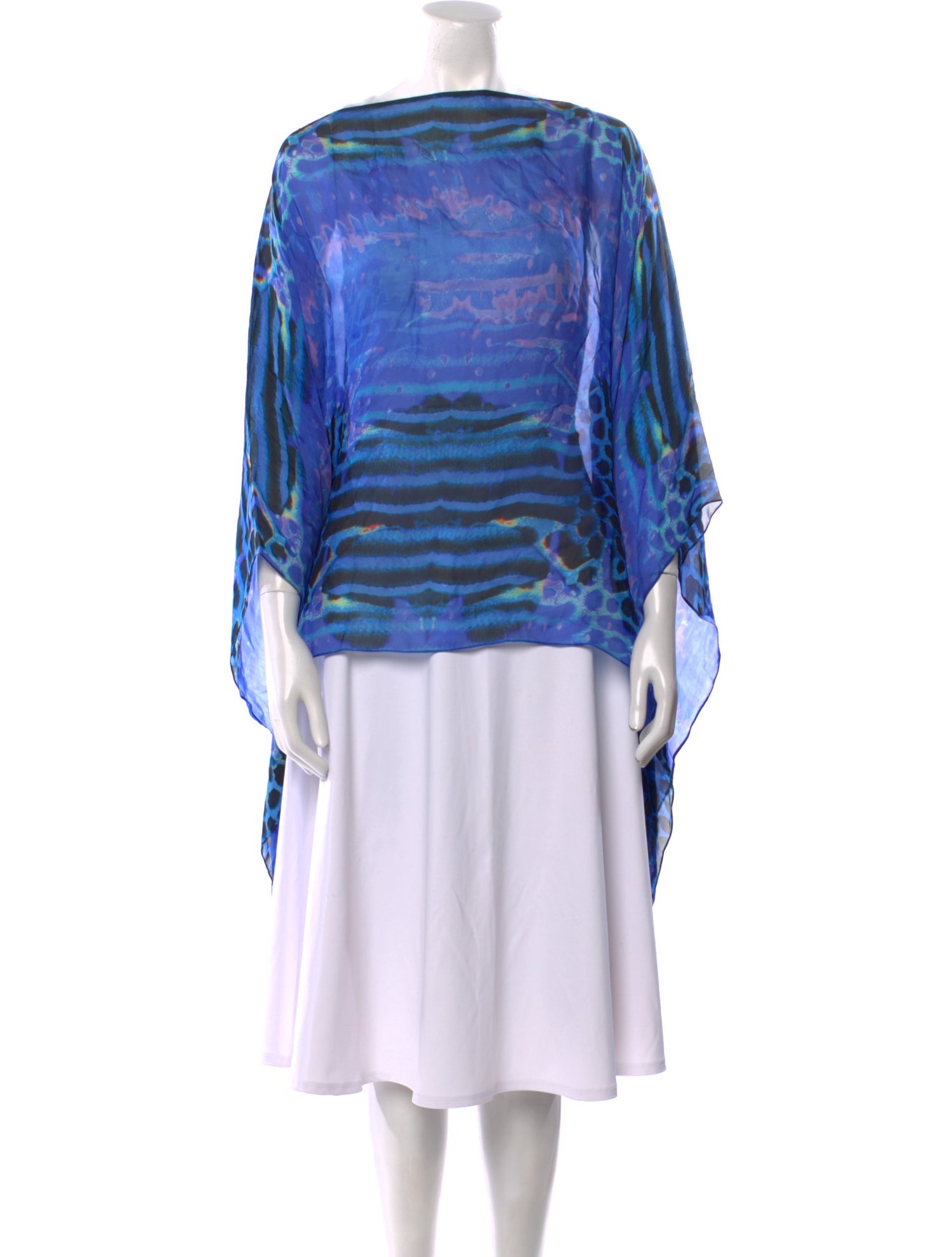 Roberto Cavalli Silk Printed Tunic