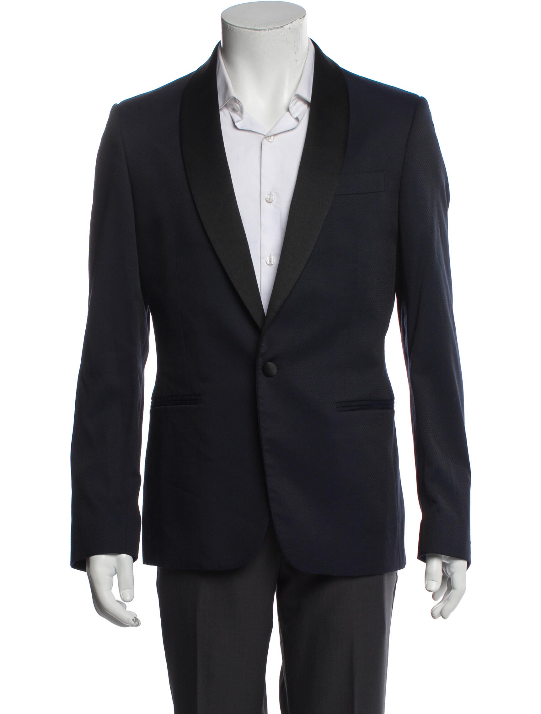 Roberto Cavalli Blue Polyester Blazer
