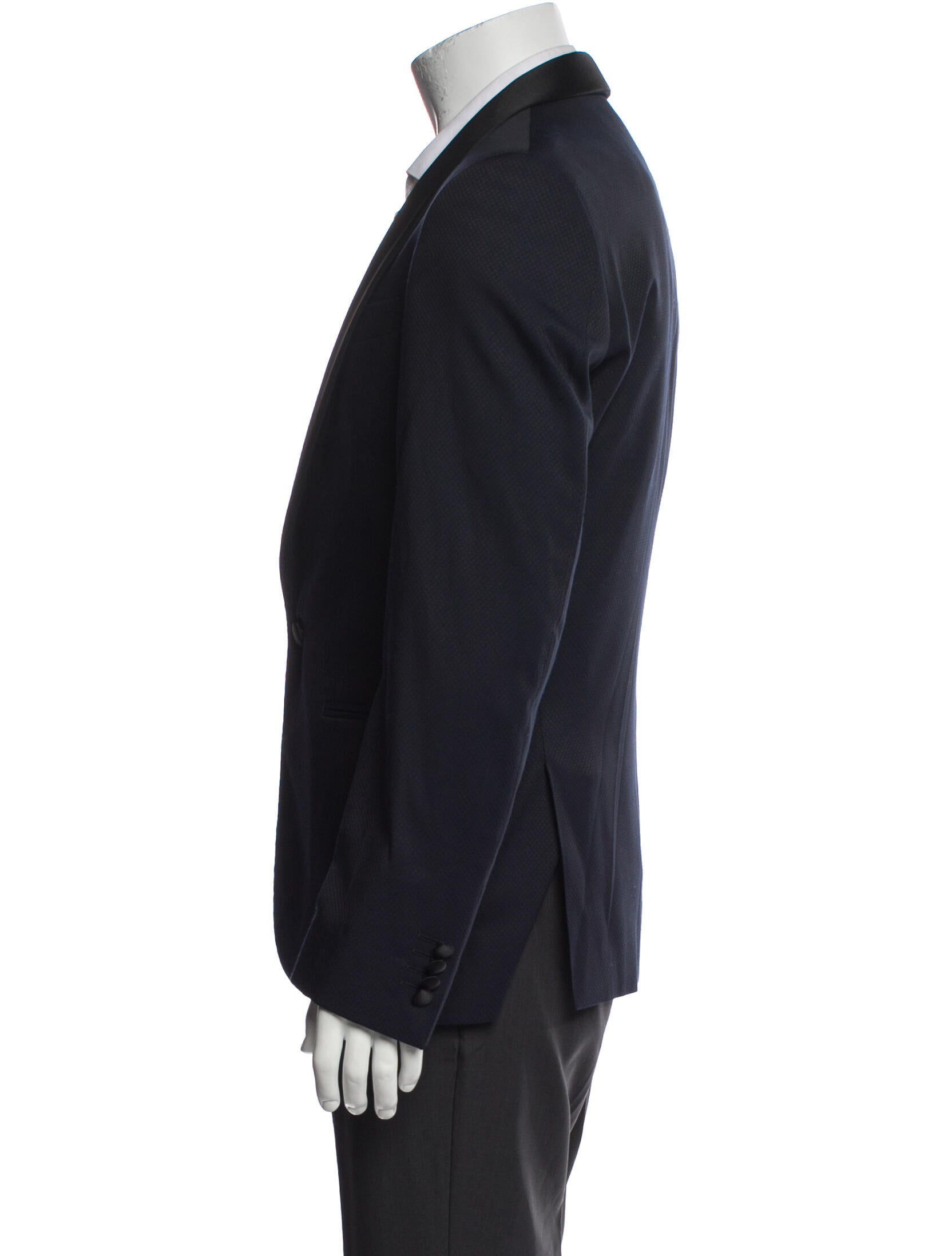 Roberto Cavalli Blue Polyester Blazer