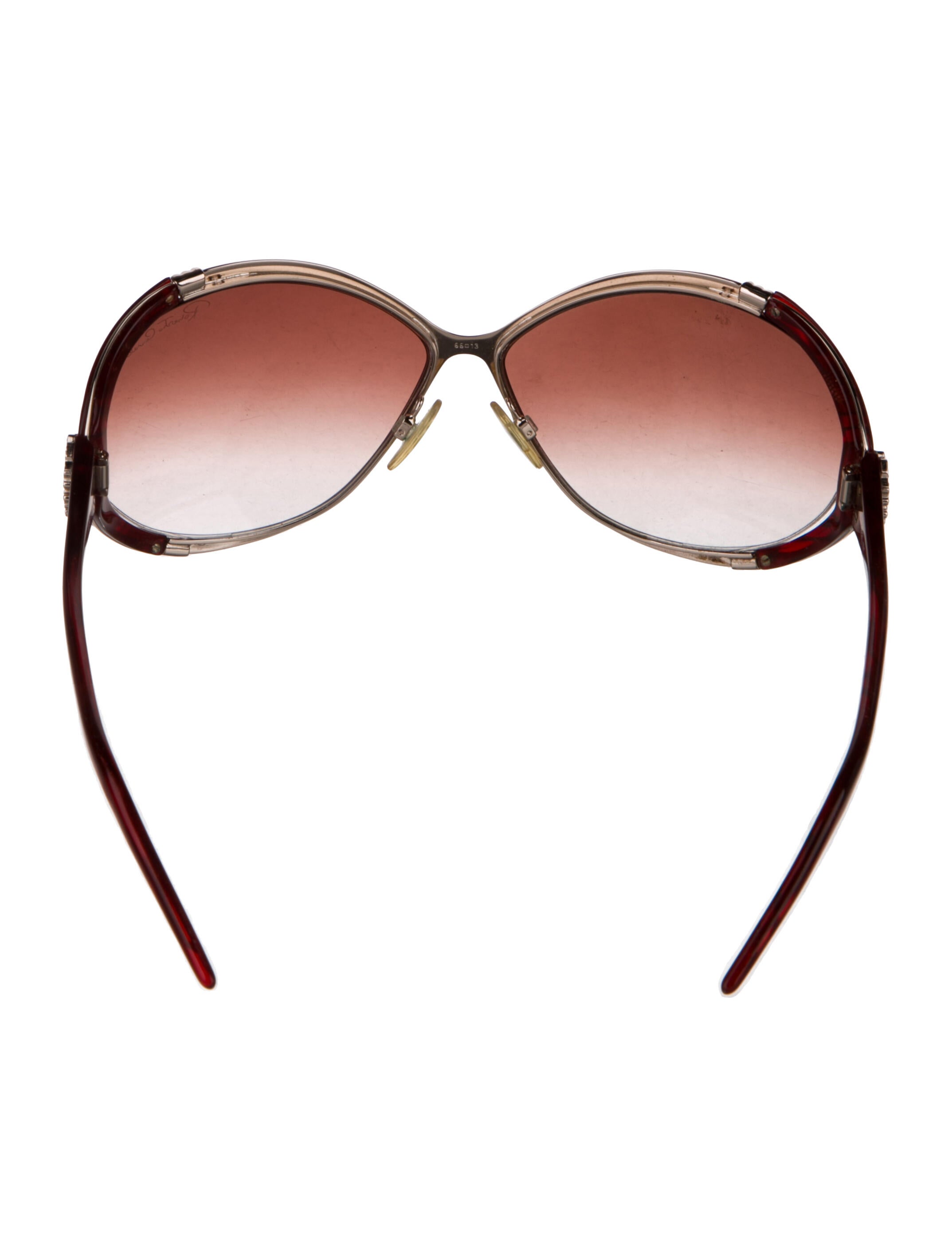 Roberto Cavalli Oversize Gradient Sunglasses