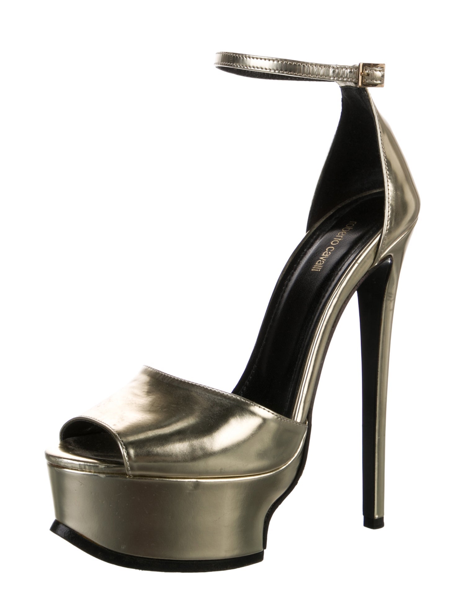 Roberto Cavalli Patent Leather Pumps