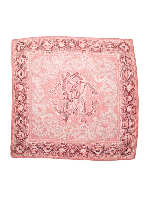 Roberto Cavalli Silk Printed Scarf