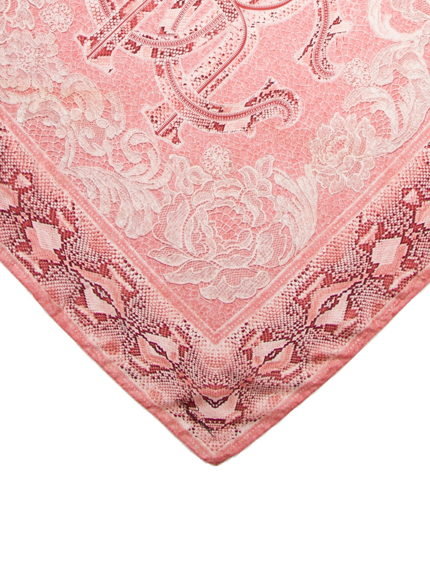Roberto Cavalli Silk Printed Scarf