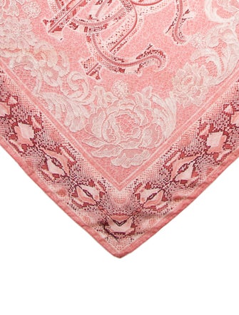 Roberto Cavalli Silk Printed Scarf