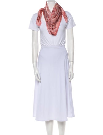 Roberto Cavalli Silk Printed Scarf