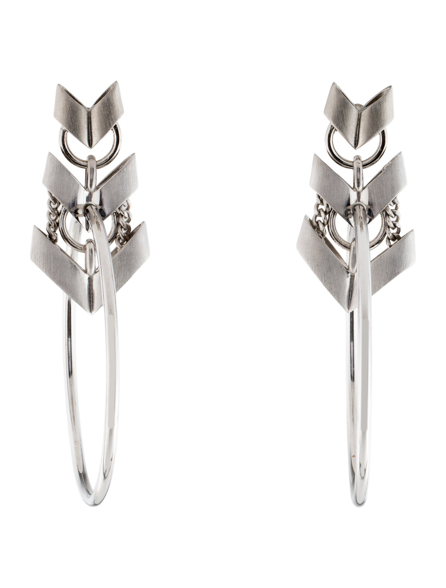 Roberto Cavalli Large Hoop Earrings