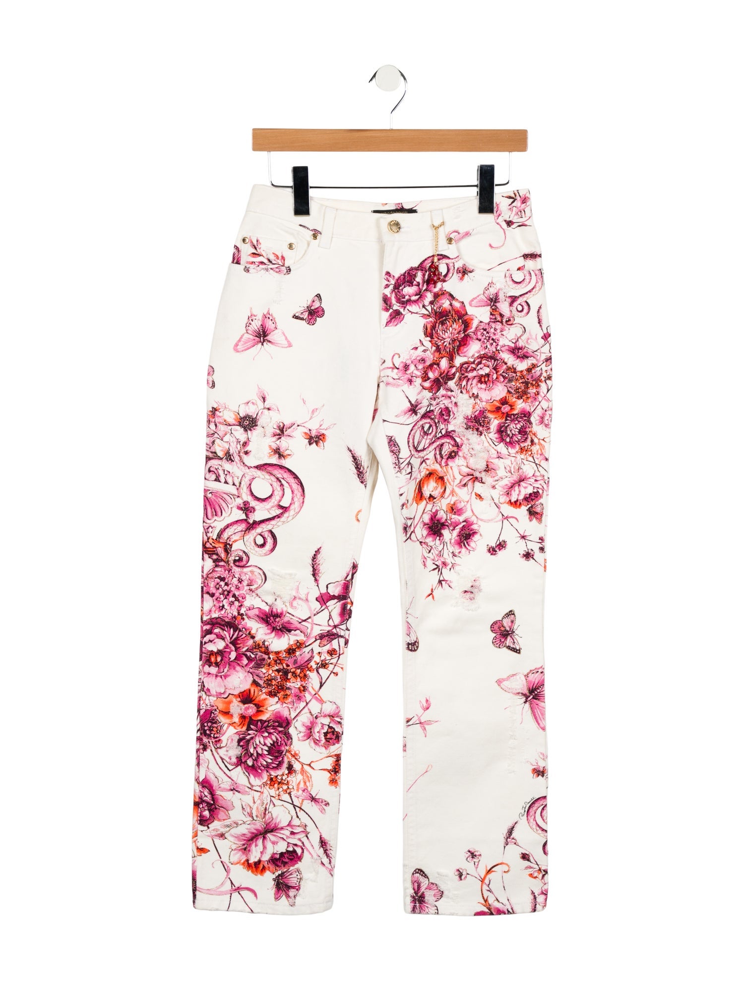 Roberto Cavalli Vintage Straight Leg Jeans