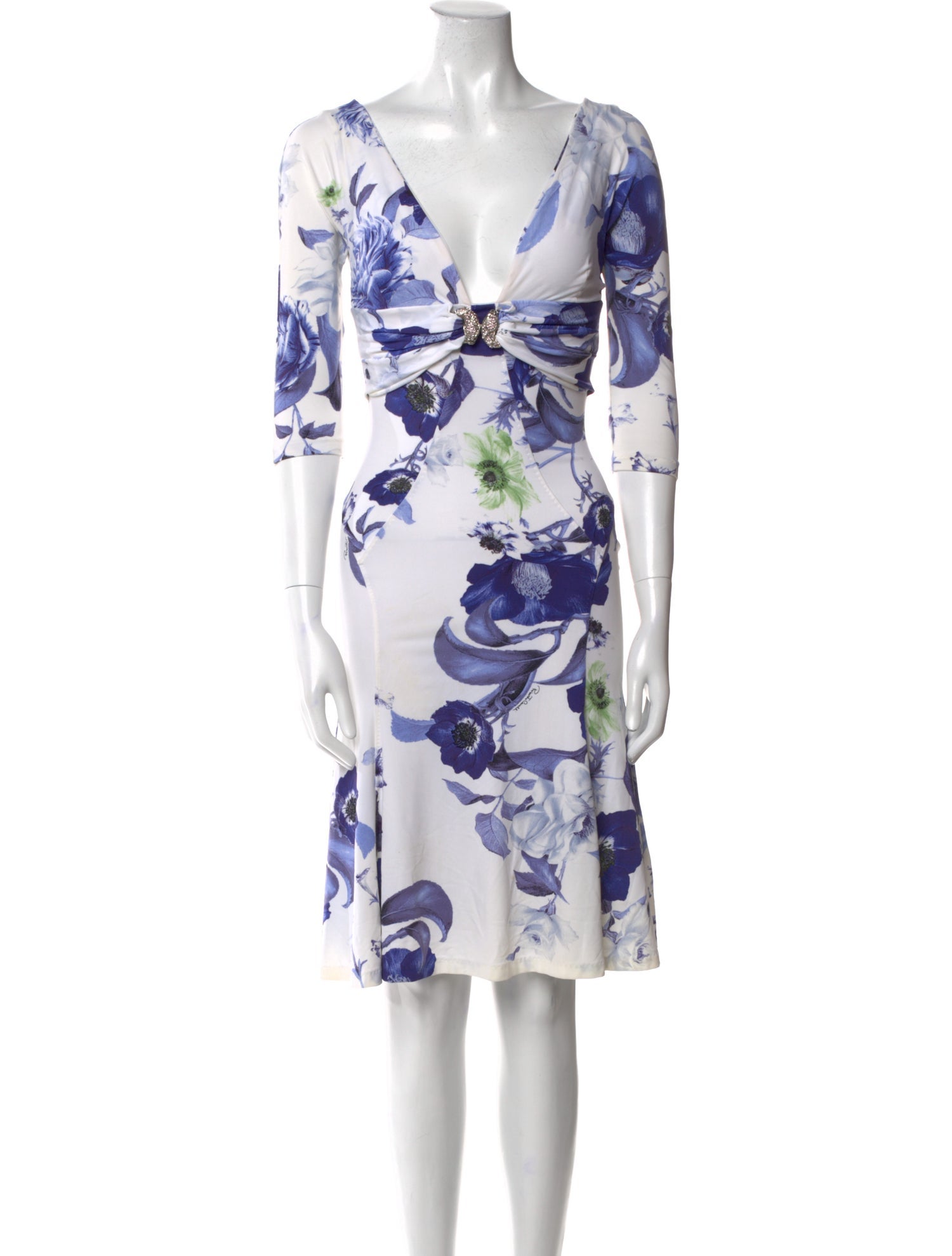 Roberto Cavalli Nylon Mini Dress