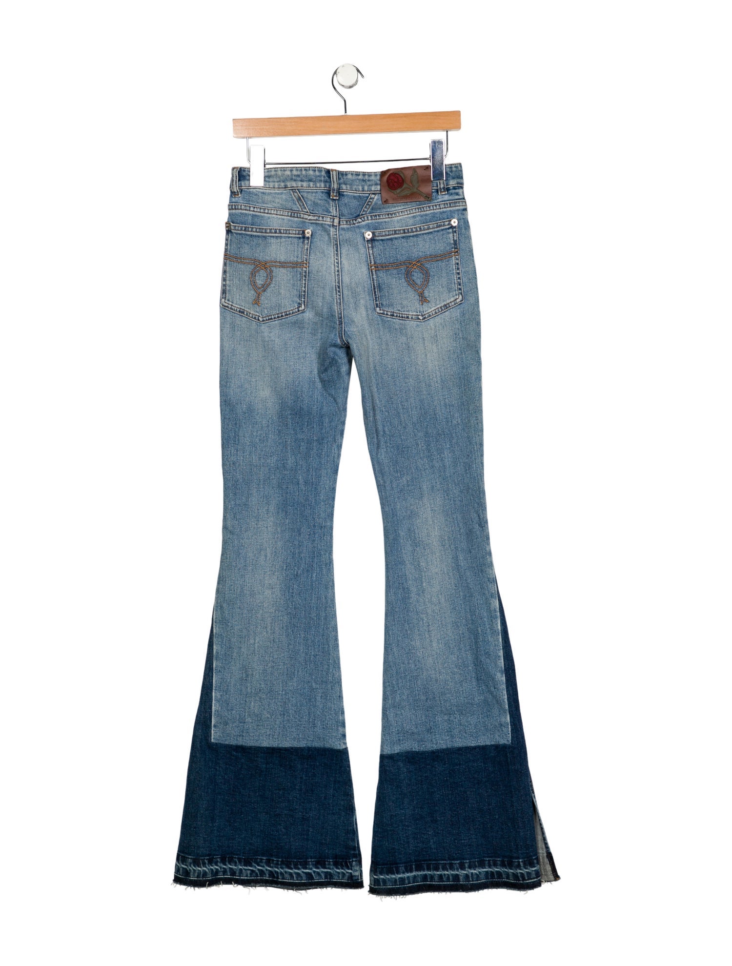 Roberto Cavalli Mid-Rise Wide Leg Jeans