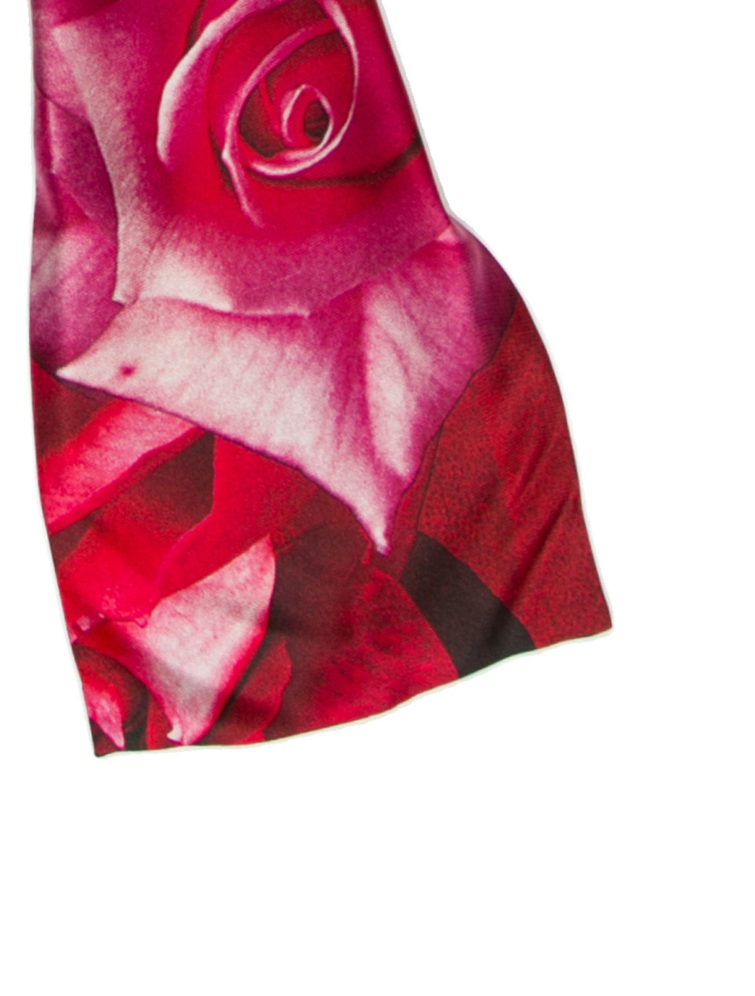 Roberto Cavalli Silk Floral Print Scarf